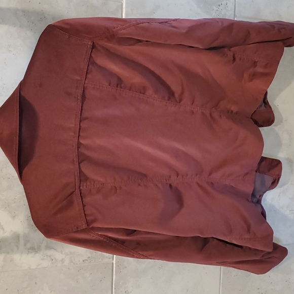 Faconnable jacket size XL, burgundy velvety texture - Picture 5 of 6
